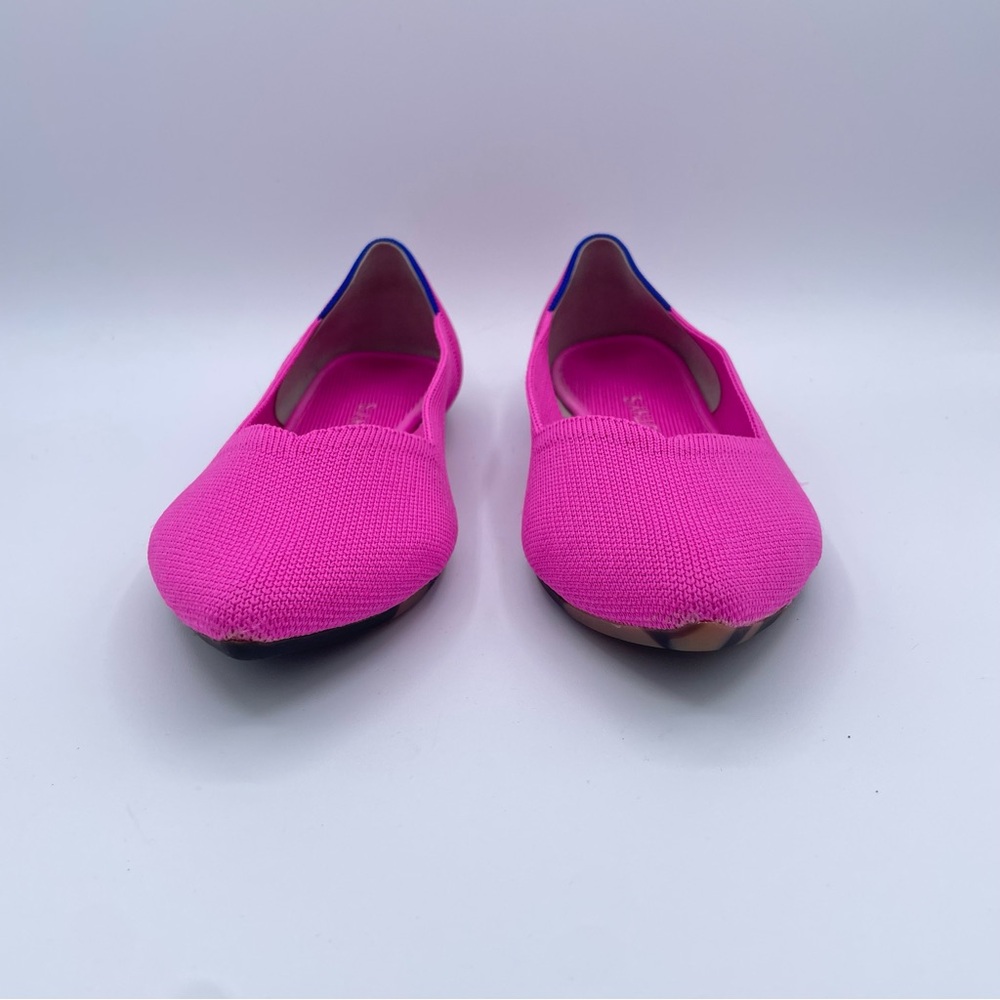Rothy’s The Point II Flats 10 Pink - Picture 4 of 16